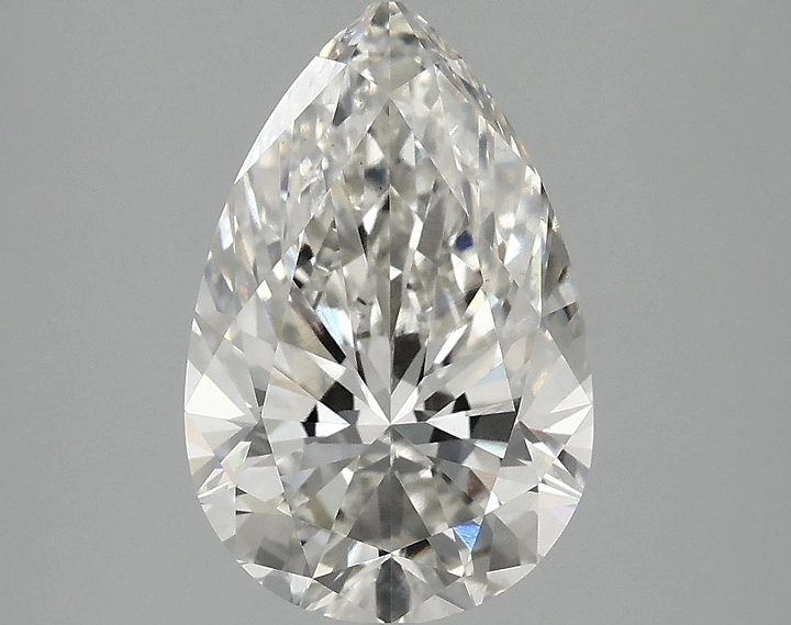 2.58 Carat Pear Shaped Ideal Cut VS1 IGI Certified Lab Grown Diamond