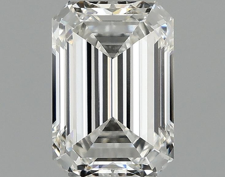 1.01 Carat Emerald Shaped Ideal Cut VVS1 IGI Certified Lab Grown Diamond