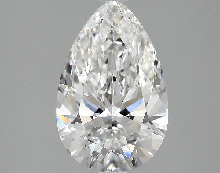 1.9 Carat Pear Shaped Ideal Cut VVS2 IGI Certified Lab Grown Diamond