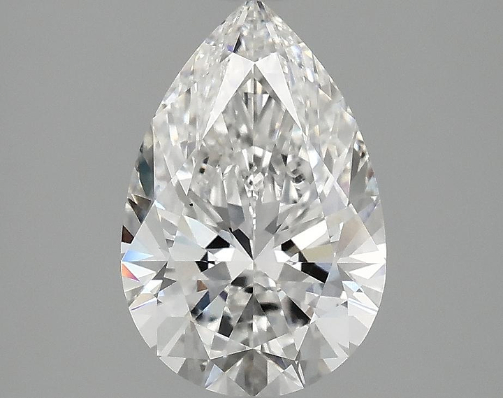 2.01 Carat Pear Shaped Excellent Cut VS1 IGI Certified Lab Grown Diamond