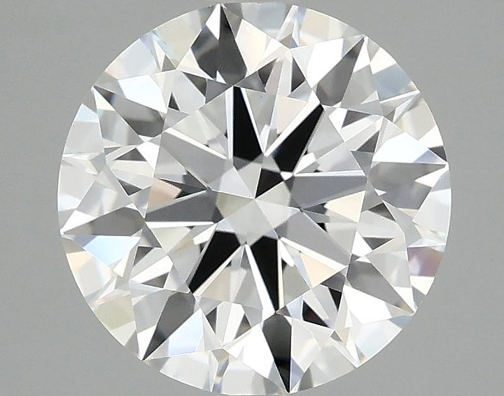 3.09 Carat Round Shaped Ideal Cut VVS2 IGI Certified Lab Grown Diamond