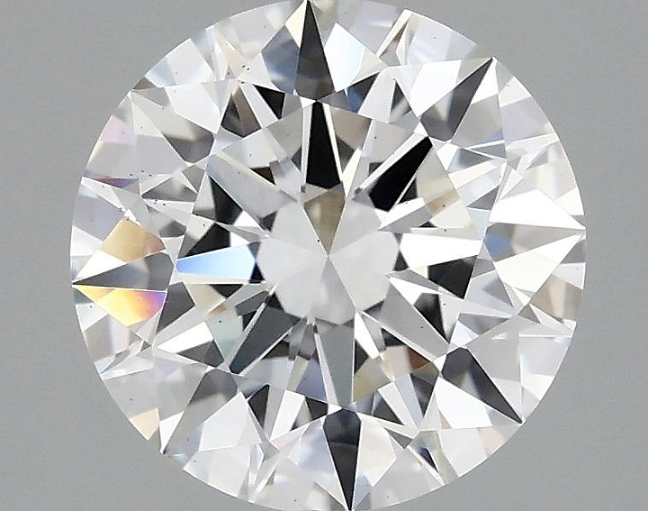 2.03 Carat Round Shaped Ideal Cut VS2 IGI Certified Lab Grown Diamond