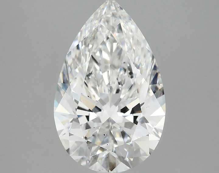 3.08 Carat Pear Shaped Ideal Cut VS2 IGI Certified Lab Grown Diamond