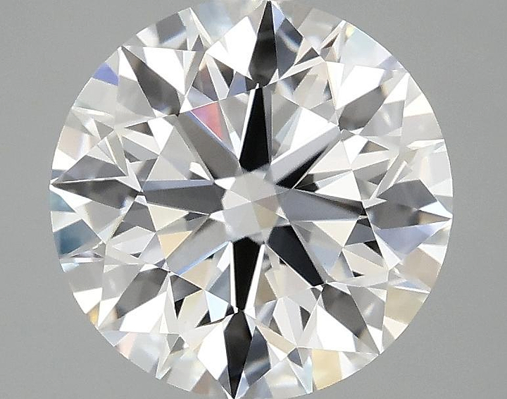 2.96 Carat Round Shaped Excellent Cut VVS2 IGI Certified Lab Grown Diamond