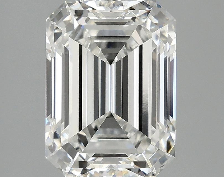 2.98 Carat Emerald Shaped Excellent Cut VS1 IGI Certified Lab Grown Diamond