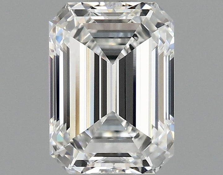 1.1 Carat Emerald Shaped Excellent Cut VVS2 IGI Certified Lab Grown Diamond