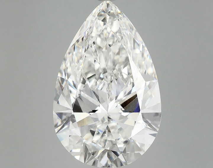 10.02 Carat Pear Shaped Ideal Cut VVS2 IGI Certified Lab Grown Diamond