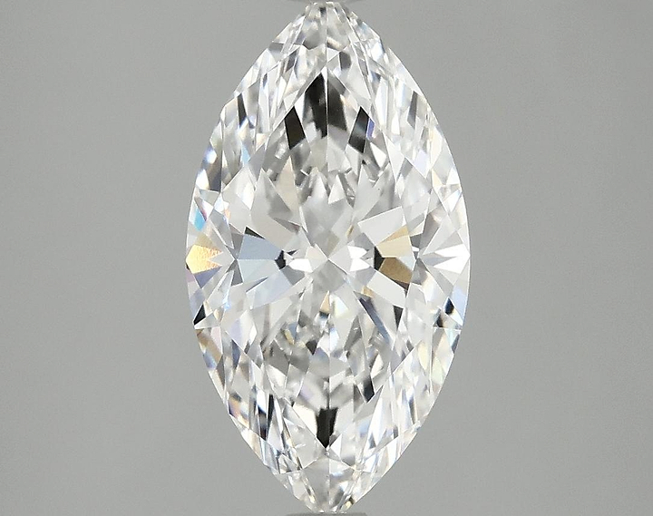2.41 Carat Marquise Shaped Excellent Cut VS2 IGI Certified Lab Grown Diamond