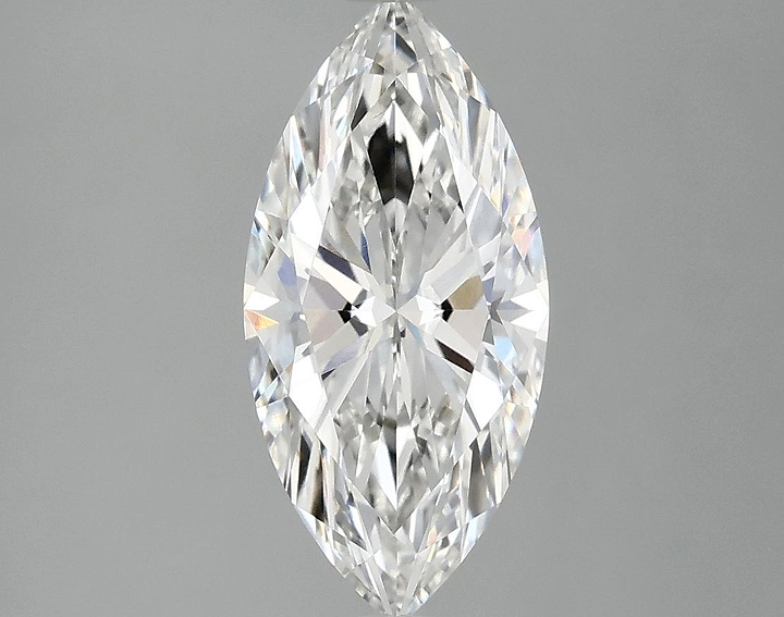 1.87 Carat Marquise Shaped Excellent Cut VVS2 IGI Certified Lab Grown Diamond