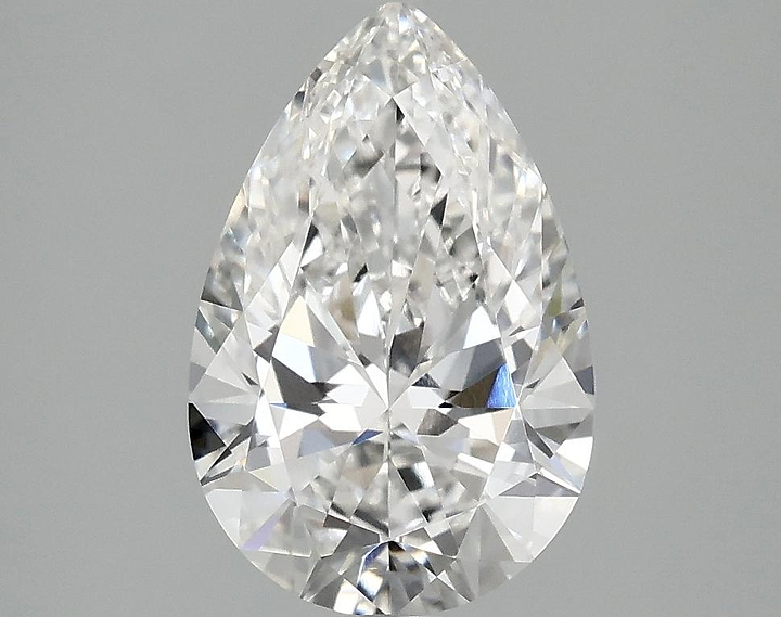 2.01 Carat Pear Shaped Excellent Cut VVS2 IGI Certified Lab Grown Diamond