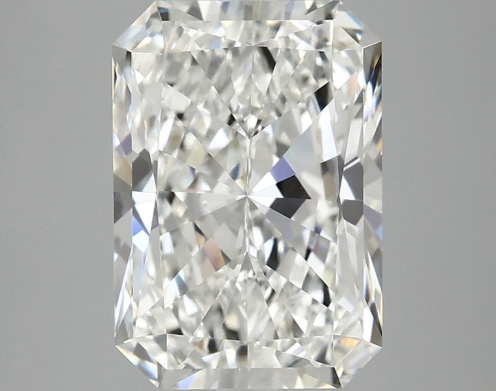 4.08 Carat Radiant Shaped Ideal Cut VVS2 IGI Certified Lab Grown Diamond