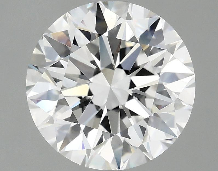 2.54 Carat Round Shaped Excellent Cut VS1 IGI Certified Lab Grown Diamond