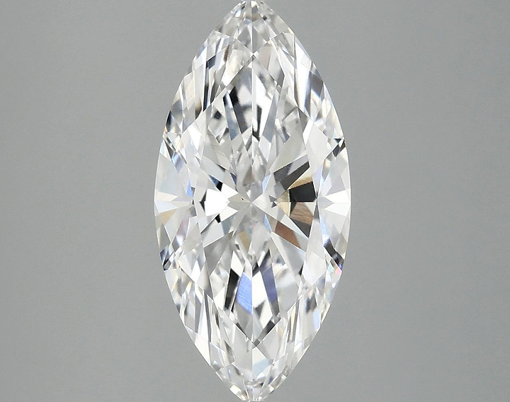 2.43 Carat Marquise Shaped Excellent Cut VS1 IGI Certified Lab Grown Diamond