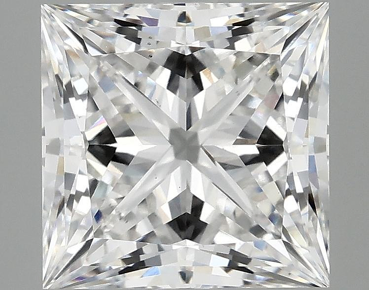 3.89 Carat Princess Shaped Ideal Cut VS1 IGI Certified Lab Grown Diamond
