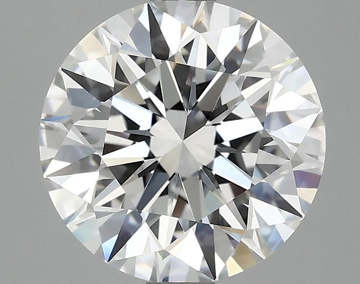 2.59 Carat Round Shaped Excellent Cut VVS2 IGI Certified Lab Grown Diamond