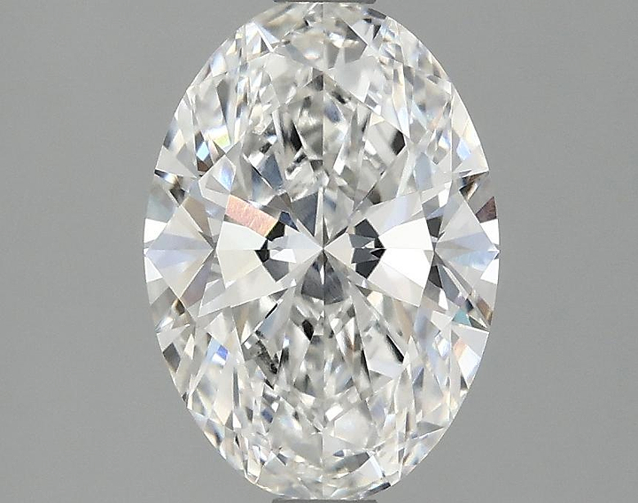 2.02 Carat Oval Shaped Ideal Cut VVS2 IGI Certified Lab Grown Diamond