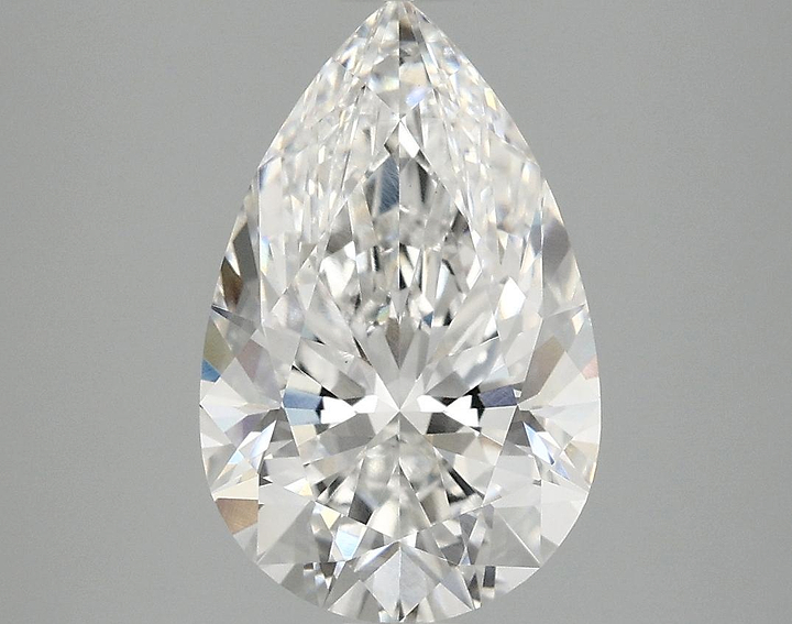 3.08 Carat Pear Shaped Ideal Cut VS1 IGI Certified Lab Grown Diamond