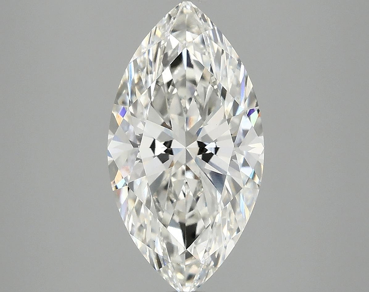 3.04 Carat Marquise Shaped Excellent Cut VS1 IGI Certified Lab Grown Diamond
