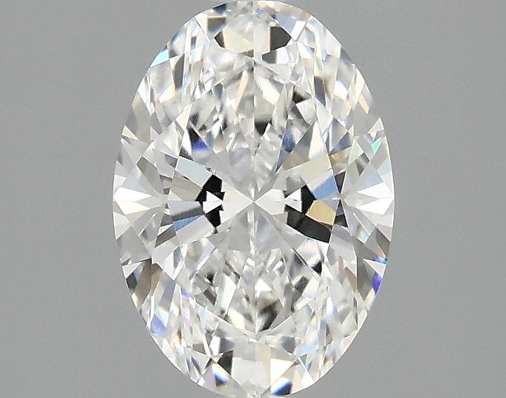 1.48 Carat Oval Shaped Ideal Cut VVS2 IGI Certified Lab Grown Diamond