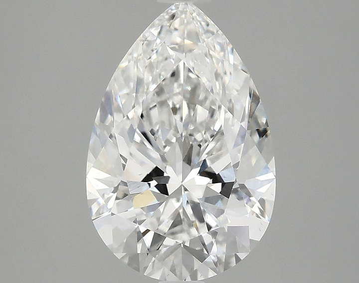 3.03 Carat Pear Shaped Excellent Cut VS2 IGI Certified Lab Grown Diamond