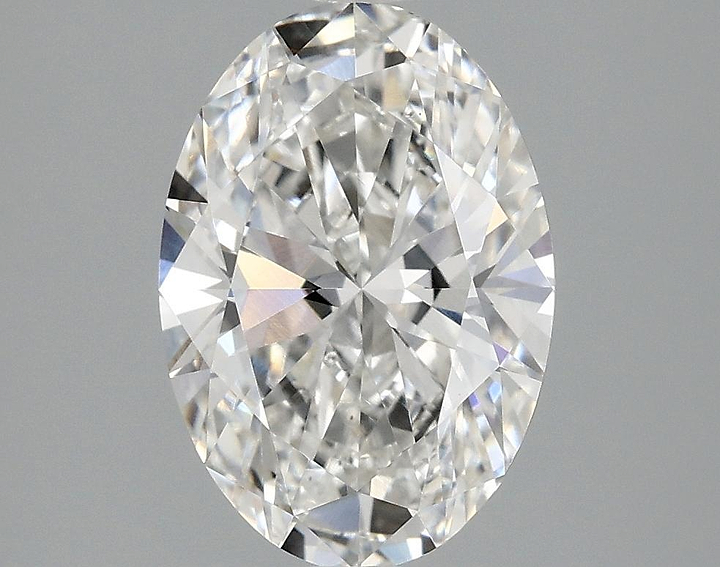 2.03 Carat Oval Shaped Ideal Cut VVS2 IGI Certified Lab Grown Diamond