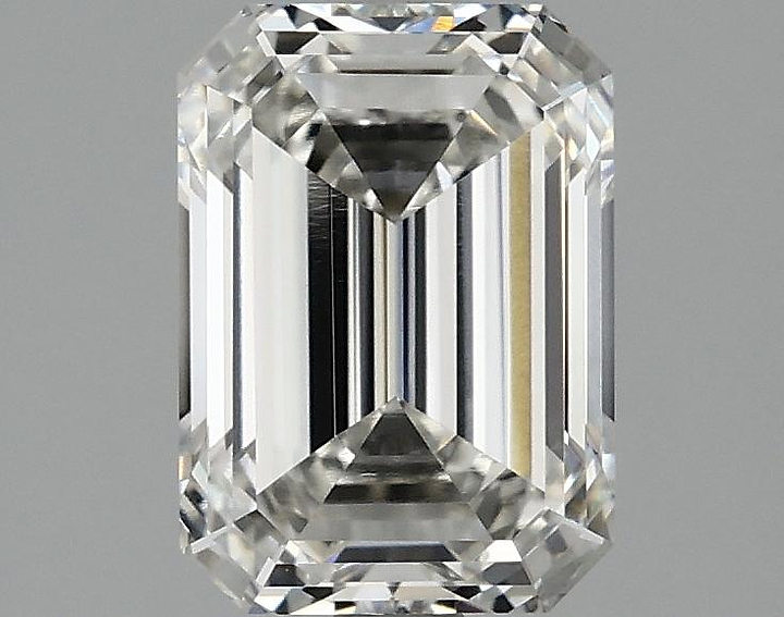 2.04 Carat Emerald Shaped Ideal Cut VVS2 IGI Certified Lab Grown Diamond