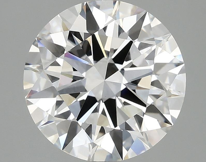 2.91 Carat Round Shaped Ideal Cut VVS2 IGI Certified Lab Grown Diamond
