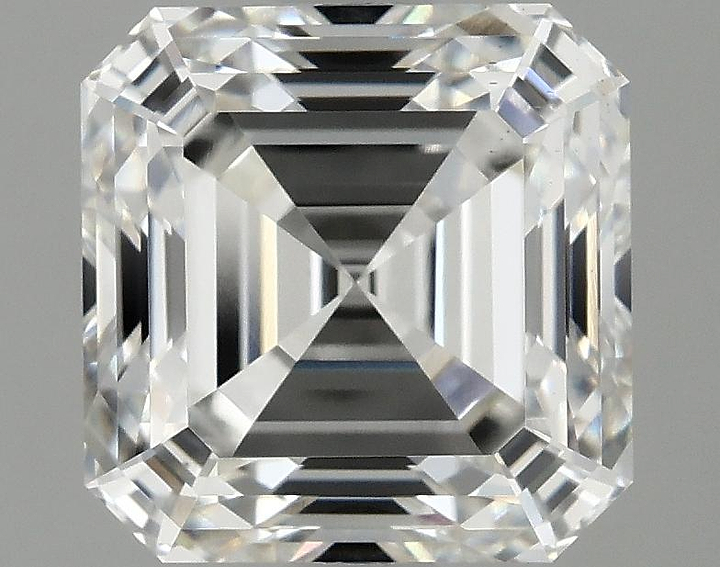2.06 Carat Asscher Shaped Ideal Cut VS1 IGI Certified Lab Grown Diamond