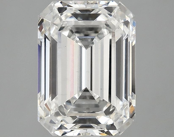 3.01 Carat Emerald Shaped Excellent Cut VS2 IGI Certified Lab Grown Diamond
