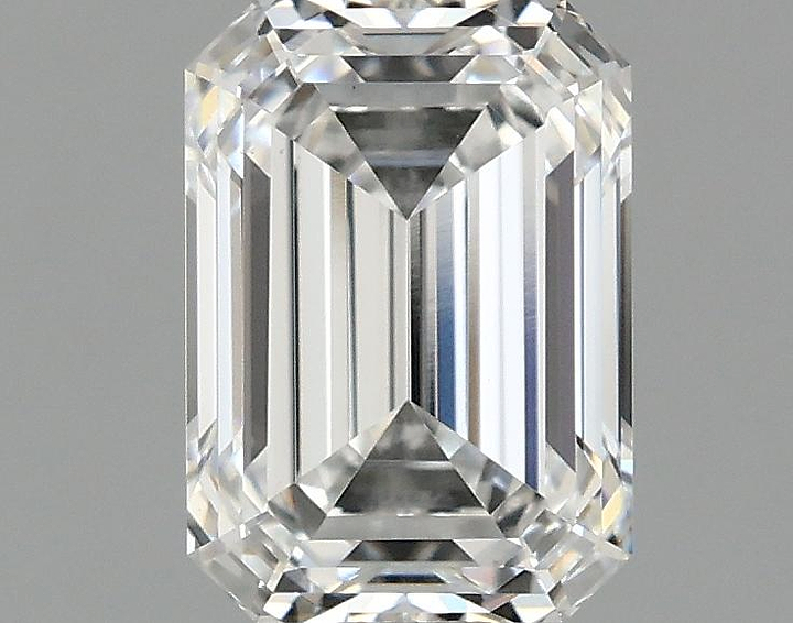 1.1 Carat Emerald Shaped Ideal Cut VVS2 IGI Certified Lab Grown Diamond