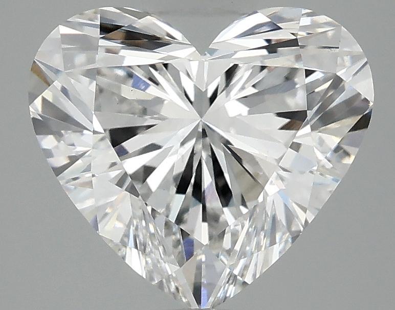 2.97 Carat Heart Shaped Ideal Cut VS2 IGI Certified Lab Grown Diamond