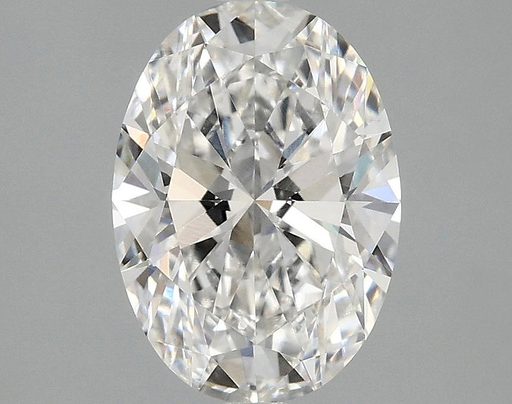 1.98 Carat Oval Shaped Ideal Cut VVS2 IGI Certified Lab Grown Diamond