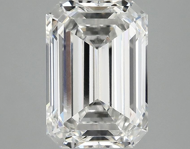 3.01 Carat Emerald Shaped Ideal Cut VS1 IGI Certified Lab Grown Diamond