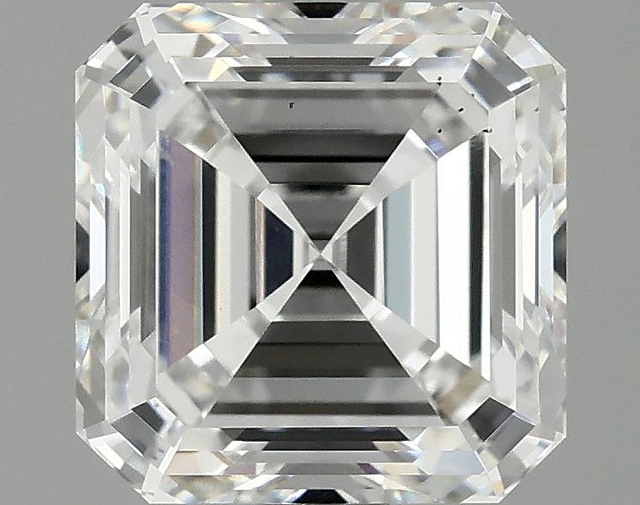 2.0 Carat Asscher Shaped Ideal Cut VS2 IGI Certified Lab Grown Diamond