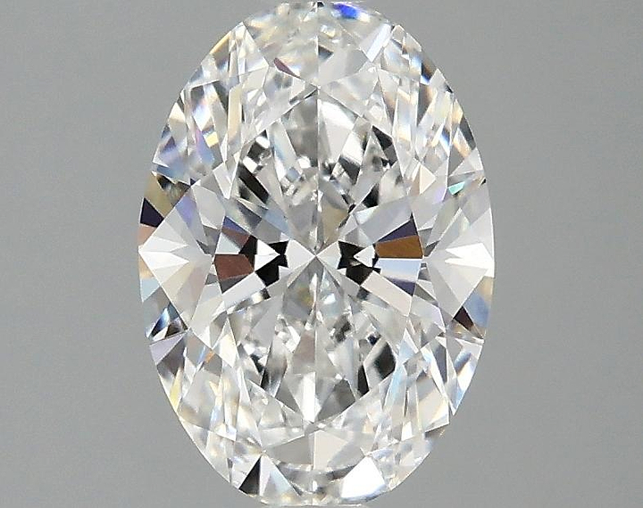 1.54 Carat Oval Shaped Ideal Cut VVS2 IGI Certified Lab Grown Diamond