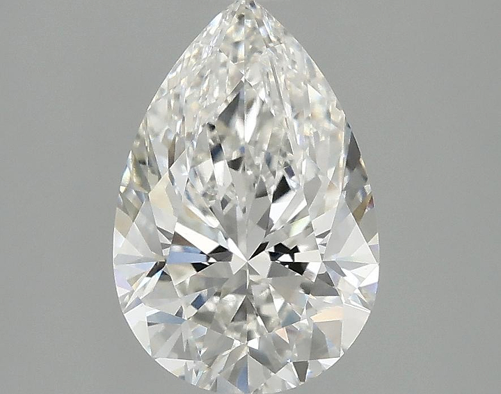 2.07 Carat Pear Shaped Excellent Cut VVS2 IGI Certified Lab Grown Diamond