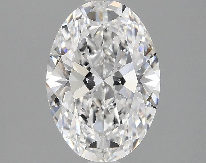1.63 Carat Oval Shaped Ideal Cut VVS2 IGI Certified Lab Grown Diamond