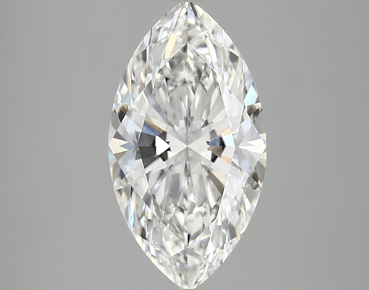 3.02 Carat Marquise Shaped Excellent Cut VVS2 IGI Certified Lab Grown Diamond