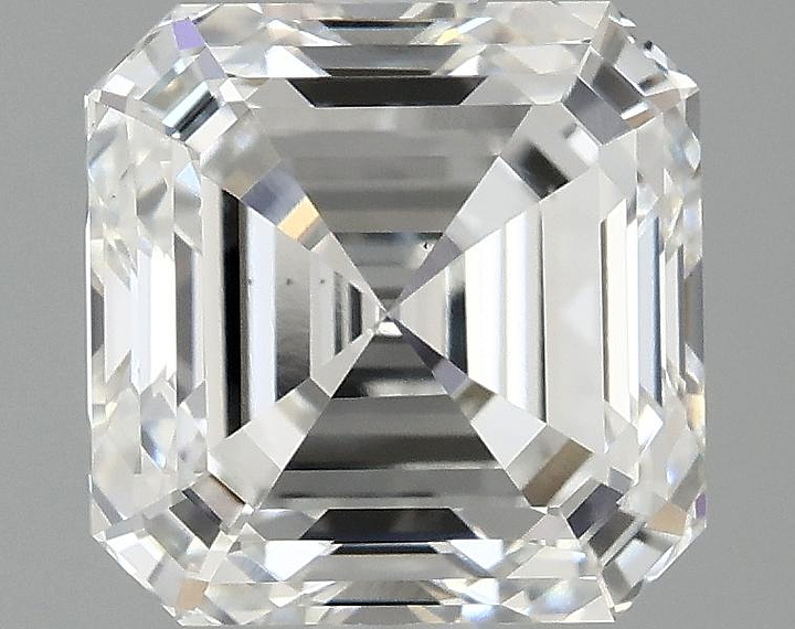 1.98 Carat Asscher Shaped Ideal Cut VS1 IGI Certified Lab Grown Diamond