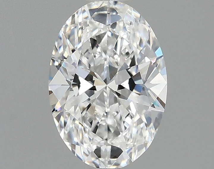 1.08 Carat Oval Shaped Ideal Cut VVS2 IGI Certified Lab Grown Diamond