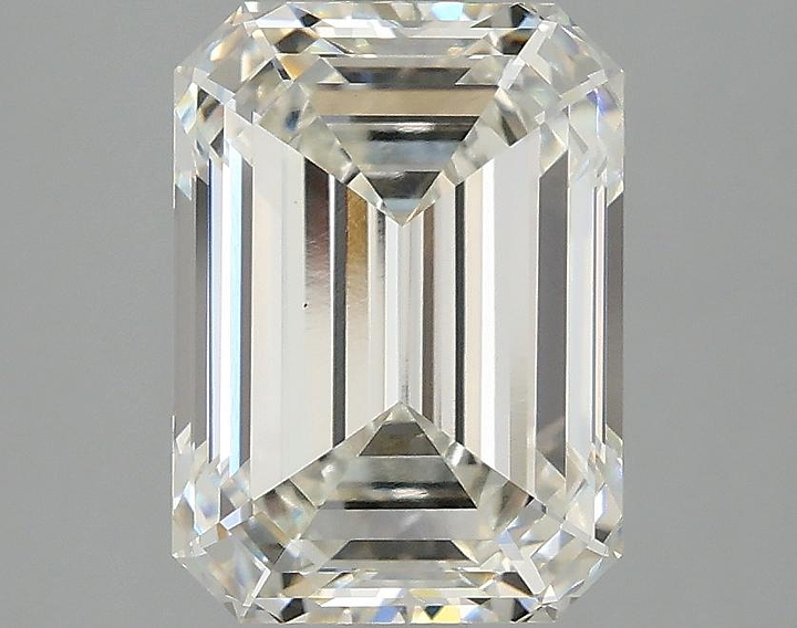 3.09 Carat Emerald Shaped Excellent Cut VS1 IGI Certified Lab Grown Diamond