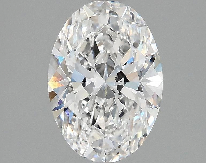1.53 Carat Oval Shaped Ideal Cut VVS2 IGI Certified Lab Grown Diamond