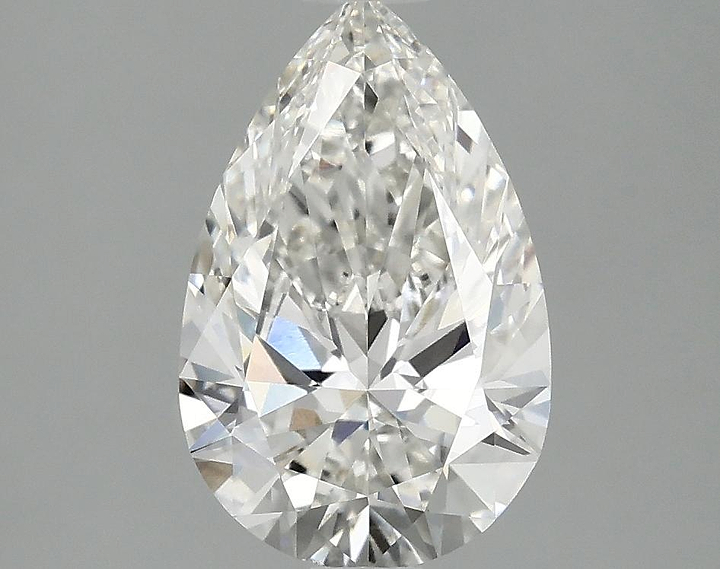 1.97 Carat Pear Shaped Ideal Cut VS1 IGI Certified Lab Grown Diamond