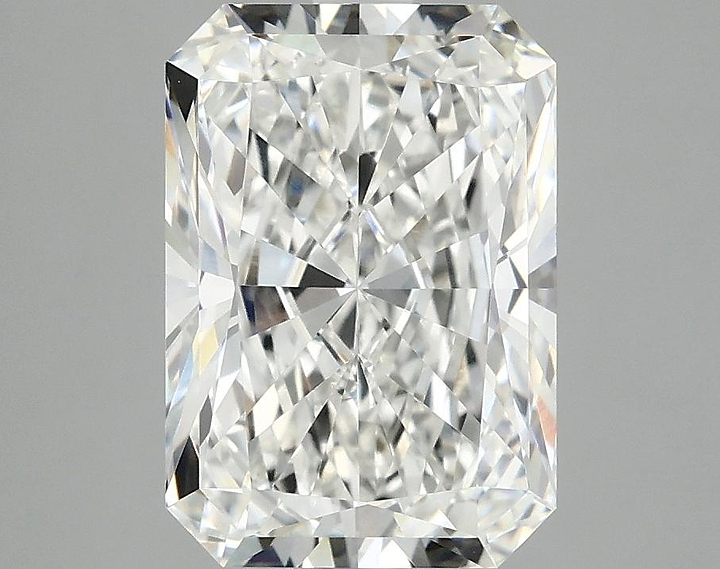 3.52 Carat Radiant Shaped Ideal Cut VVS2 IGI Certified Lab Grown Diamond
