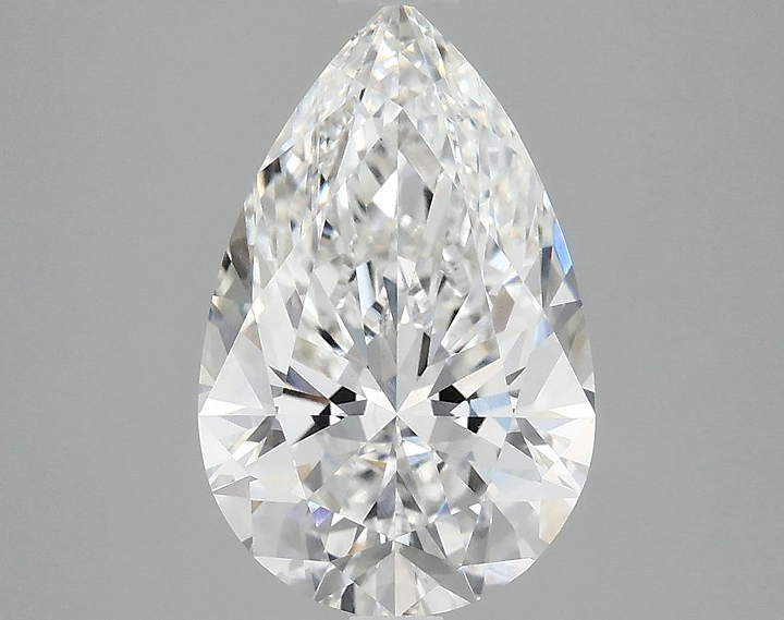 3.09 Carat Pear Shaped Ideal Cut VS1 IGI Certified Lab Grown Diamond