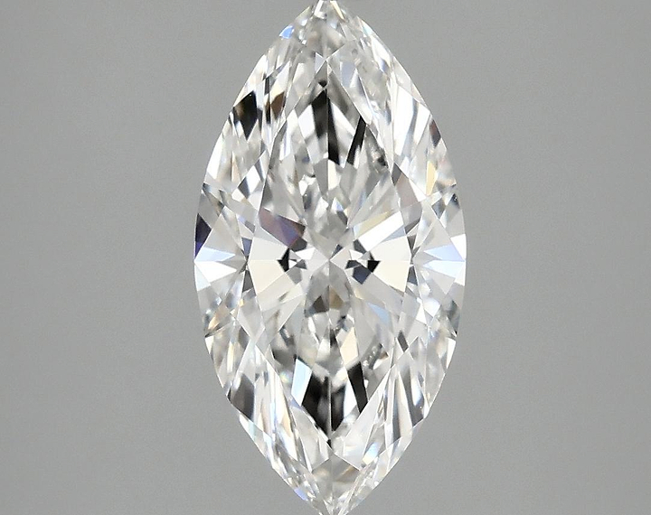 1.92 Carat Marquise Shaped Ideal Cut VVS2 IGI Certified Lab Grown Diamond