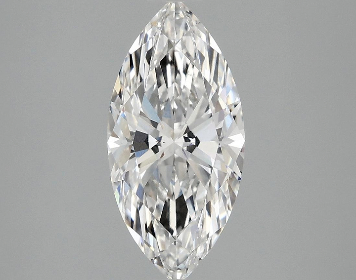 2.01 Carat Marquise Shaped Excellent Cut VS1 IGI Certified Lab Grown Diamond
