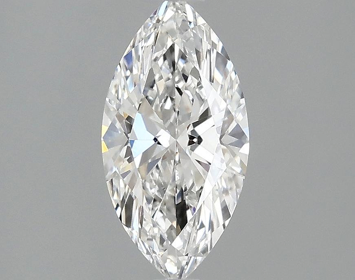 1.0 Carat Marquise Shaped Ideal Cut VVS2 IGI Certified Lab Grown Diamond