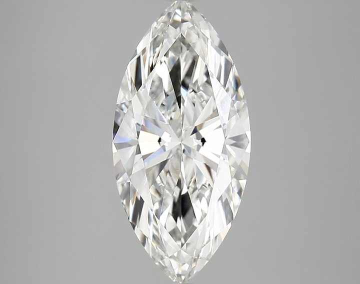 3.01 Carat Marquise Shaped Excellent Cut VVS2 IGI Certified Lab Grown Diamond
