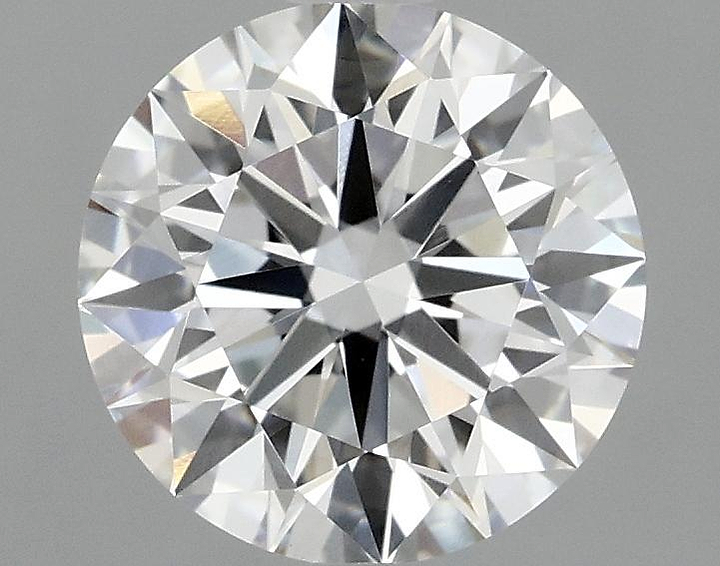 1.57 Carat Round Shaped Ideal Cut VVS2 IGI Certified Lab Grown Diamond
